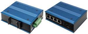 Digitus 4-Port 10/100Base-TX to 100Base-FX Industrial Ethernet Switch (DN-651130)