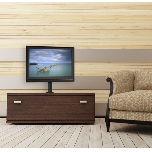 Chief Fusion Small Tilt Wall Mount Single Stud 24"-32" Schwarz