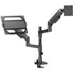 ACT Single monitor arm and laptop office premium with gas spring pole (AC8341)