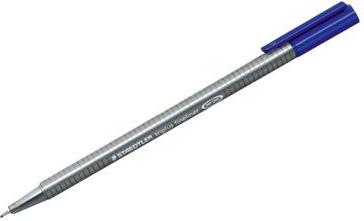 STAEDTLER Fineliner triplus, lichtgrau, Strichstärke: 0,3 mm dreieckig, metallgefasste Spitze, DRY SAFE, auswaschbar (334-82)