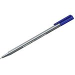 STAEDTLER Fineliner triplus, lichtgrau, Strichstärke: 0,3 mm dreieckig, metallgefasste Spitze, DRY SAFE, auswaschbar (334-82)