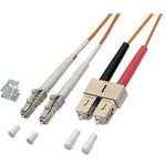 Patchkabel LWL Duplex OM1 (Multimode, 62,5/125) LC/SC, 20m, Good Connections® (LW-620LS)