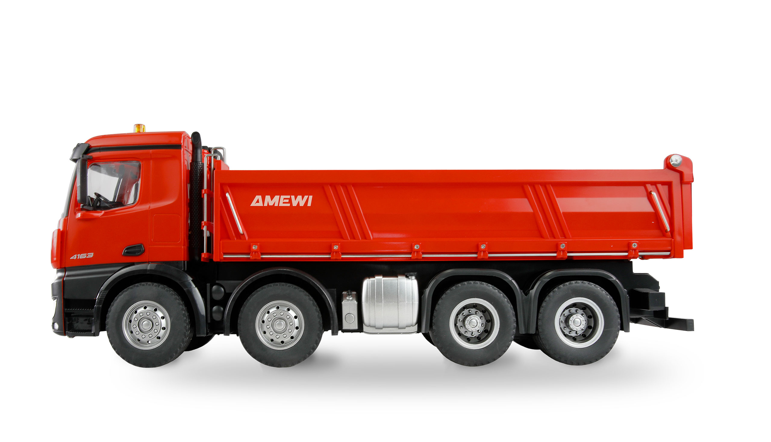Amewi Arocs Muldenkipper 8x4/4 4WD 1:18 RTR Rot