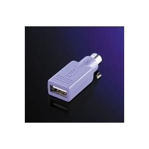 VALUE PS/2 - USB Tastatur-Adapter, violett (12.99.1073)