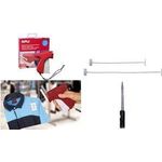 agipa Anschießfäden für Anschießpistole, Länge: 50 mm standard, farblos, aus Nylon, gepackt zu: 5.000 Stück (154112)