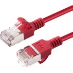 Microconnect V-FTP6A015R-SLIM Netzwerkkabel Rot 1,5 m Cat6 U/FTP (STP) (V-FTP6A015R-SLIM)