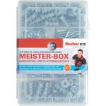 FISCHER Meister-Box mit Gk Dübel, Schrauben, Winkel- und Rundhaken (513892)