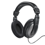Hama Shell Kopfhörer Kabelgebunden Kopfband Musik Schwarz (00184143)