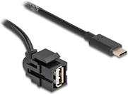DeLOCK 88057 USB Kabel 1,5 m USB 2.0 USB A USB C Schwarz 88057