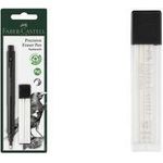 FABER-CASTELL Ersatzradierer für PRECISION ERASER PEN Inhalt: 4 Stück auf Blisterkarte - 1 Stück (185697)