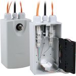 EFB-Elektronik Klein-Spleißverteiler II Gehäuse, RAL 7035 Hersteller: EFB Elektronik (53714.1)