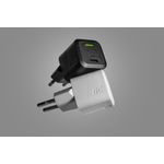 Green Cell CHARGC06W Ladegerät für Mobilgeräte Universal Weiß AC Schnellladung Indoor (CHARGC06W)