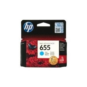 HP 655 Dye-Based Cyan (CZ110AE)