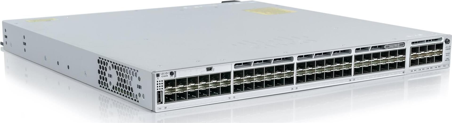 CISCO C9300 48x1GE SFP 715WAC PS Meraki Persona (C9300-48S-M)