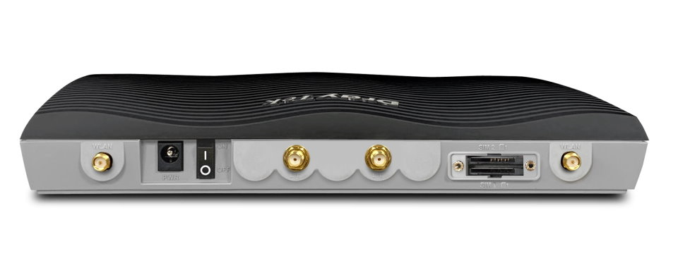 DrayTek Vigor 2927Lac Dual-WAN LTE WLAN-Router Wi-Fi 5 Gigabit Ethernet Schwarz