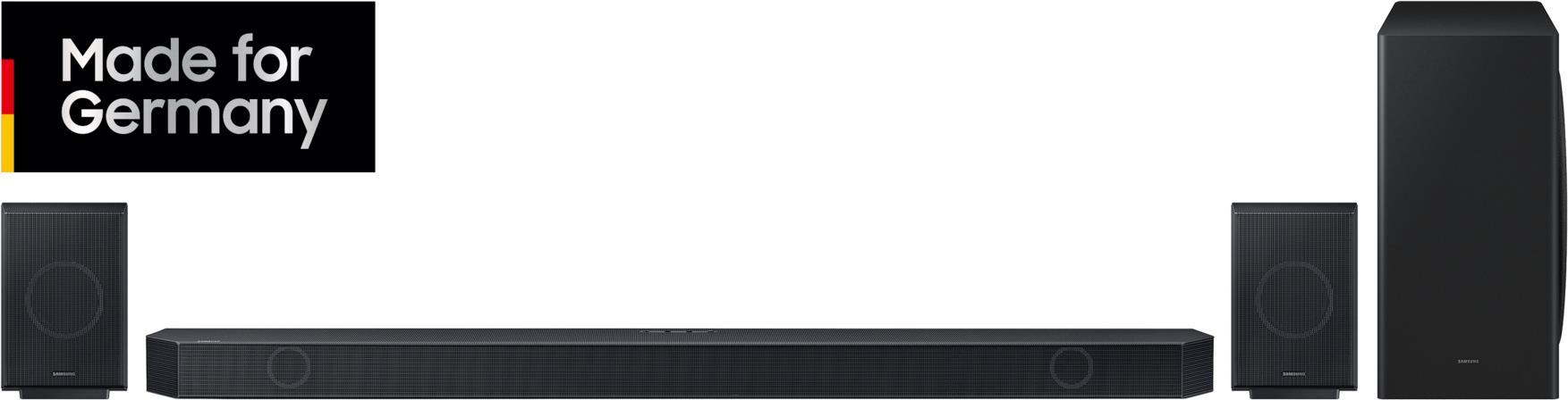 Samsung Q-series Soundbar HW-Q935D 9.1.4- Kanal Sub Woofer & Rücklautsprecher (2024) (HW-Q935GD/ZG)