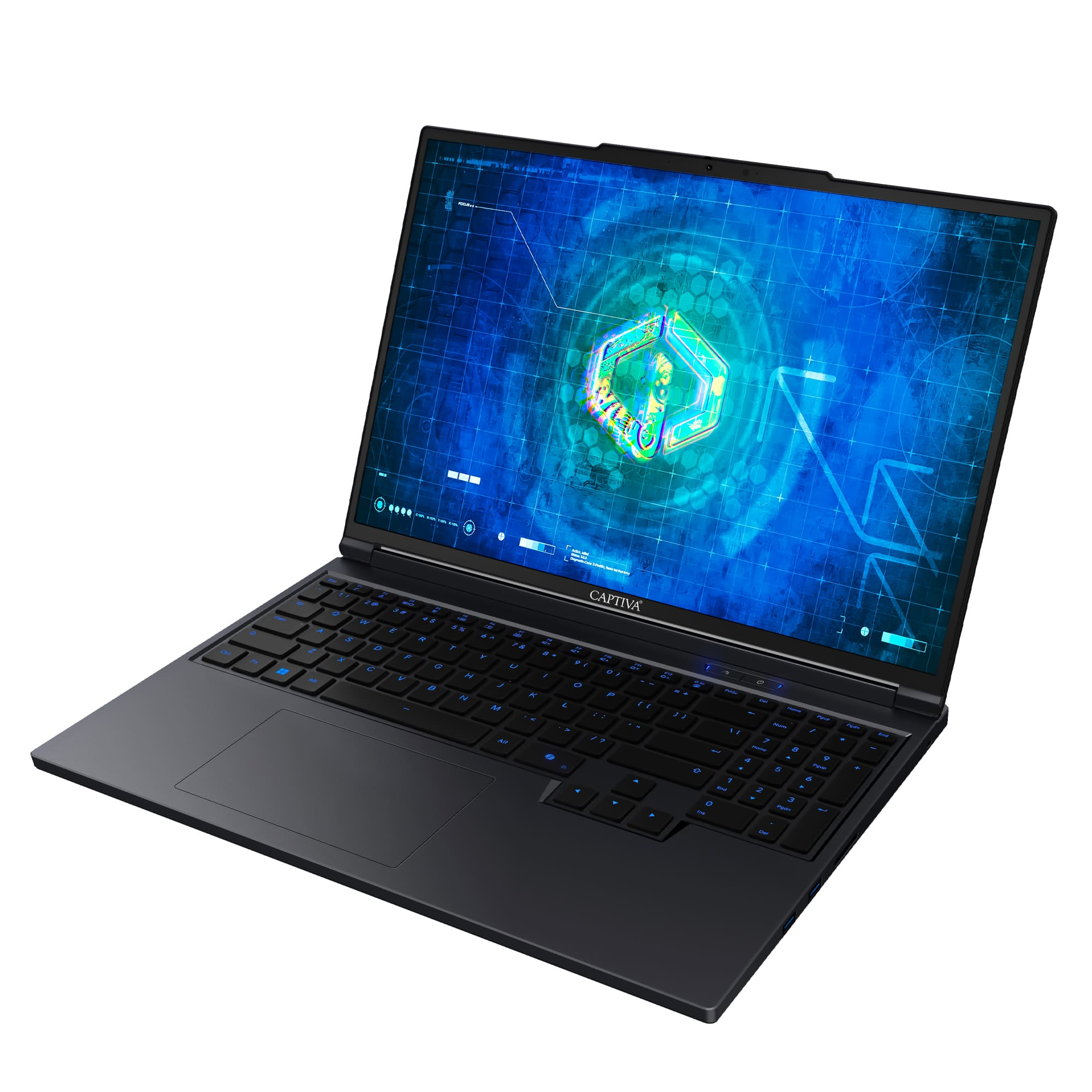 Captiva Highend Gaming I99-480GE 99480 16" Intel Core i9-14900HX 1 TB SSD Schwarz