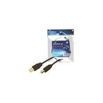 Druckerkabel MediaRange USB 2.0 AB St/St 3.00m schwarz Blister (MRCS103)