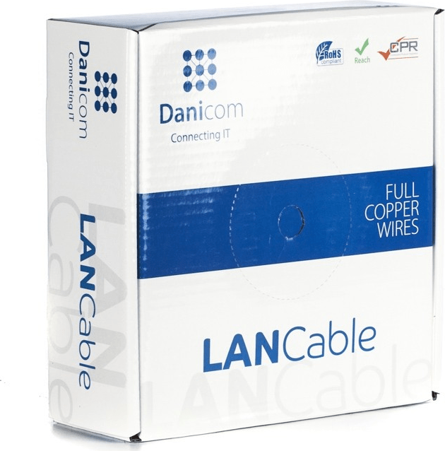 DSIT DANICOM CAT6A U/UTP 50m Starrleiter - LSZH (Dca) (DC-UTP6A-50S-DCA)