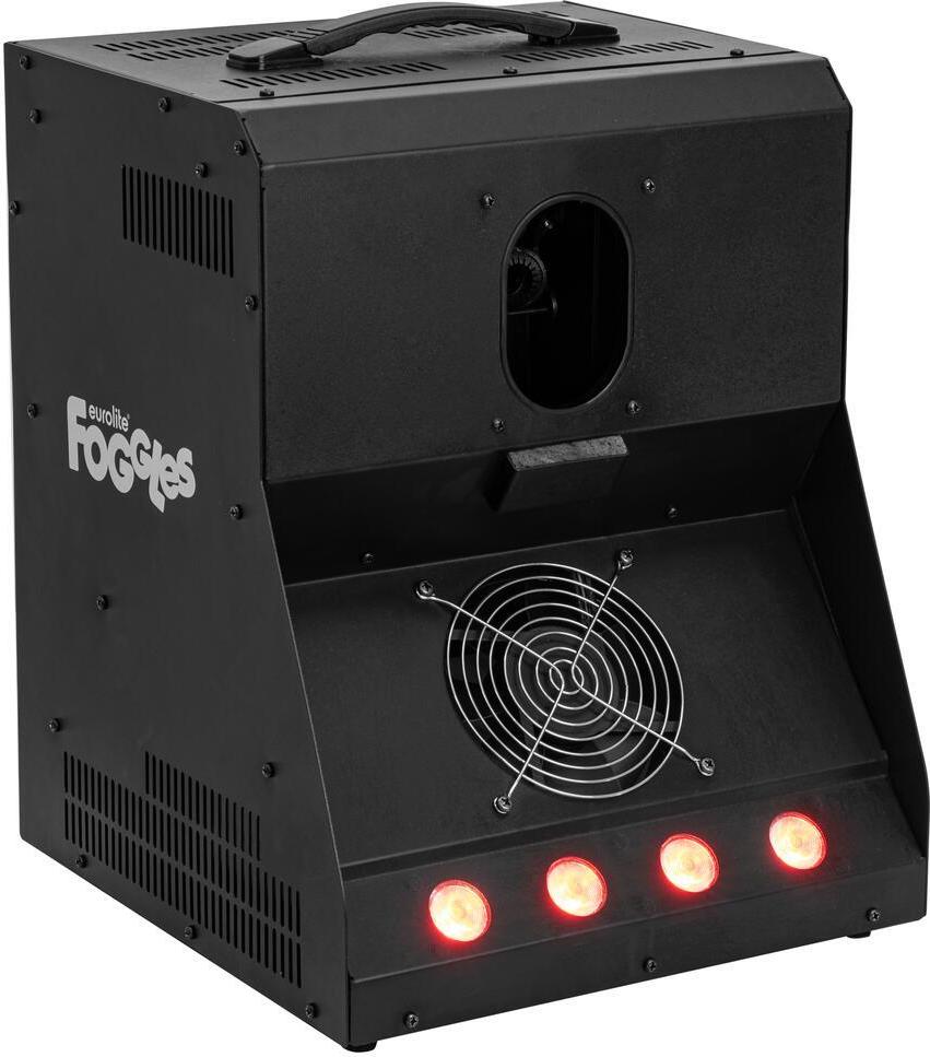 EUROLITE FOGGLES Seifenblasen- und Nebelmaschine DMX 600W RGB-UV LED 1,2l Tanks