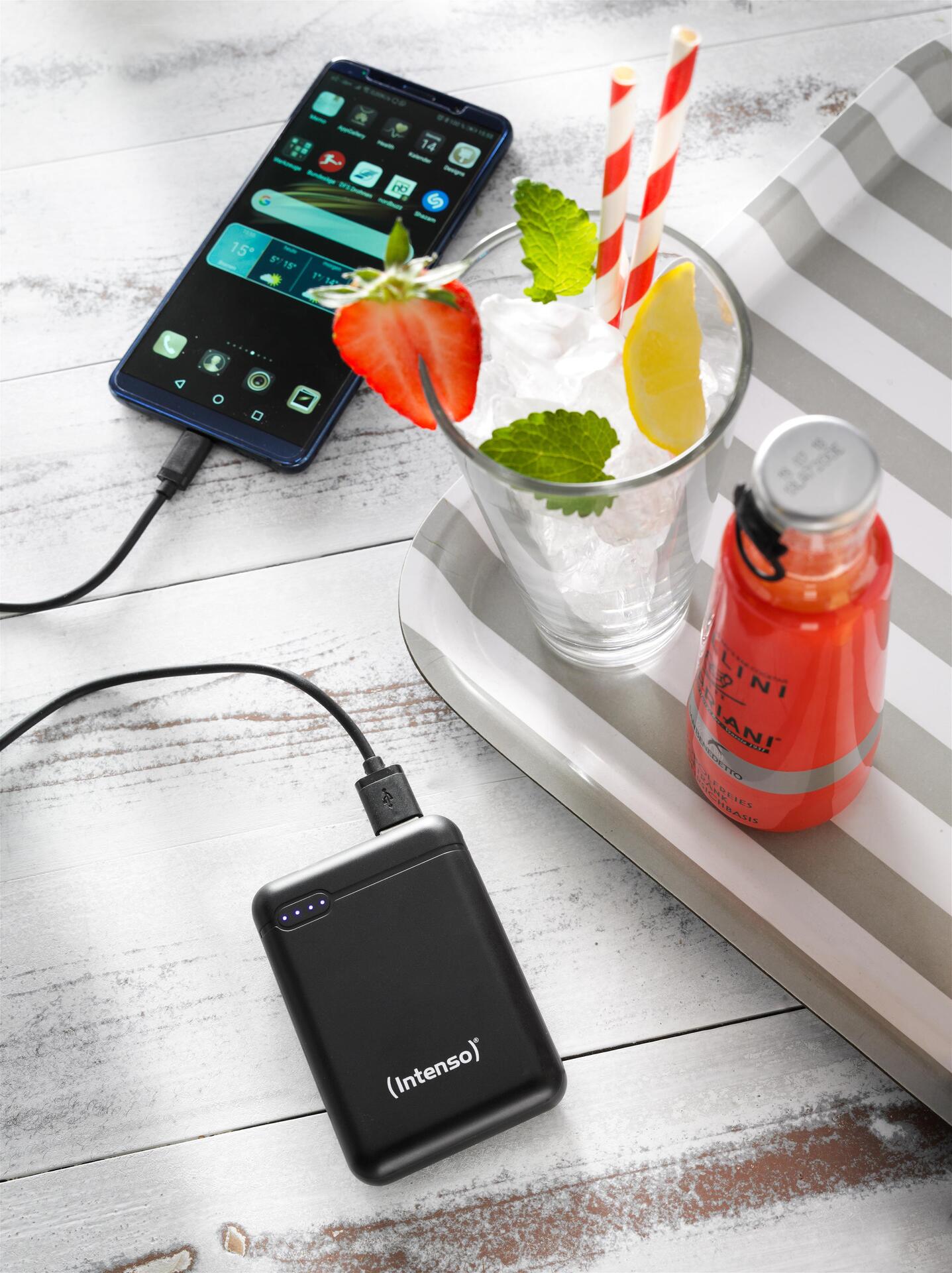 Intenso XS10000 Powerbank 10000 mAh Schwarz