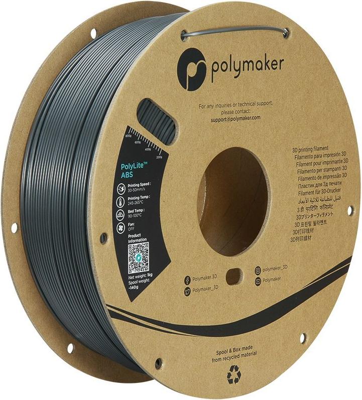 Polymaker PE01028 Filament ABS hitzebeständig schlagfest geruchsarm 1.75 mm 1000 g (PE01028)