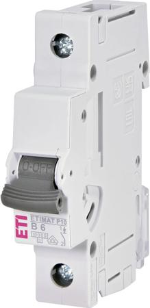 ETI ETIMAT P10 1p B6 Leitungsschutzschalter 6A Charakteristik B 230/400V 10kA