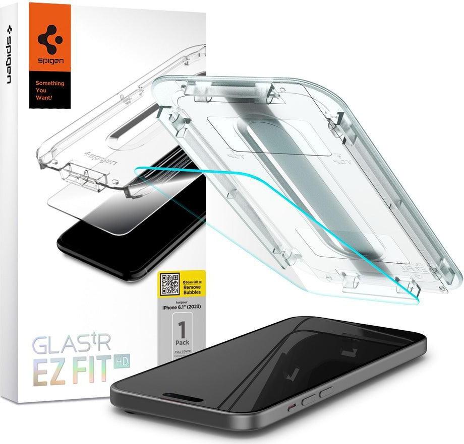Spigen iPhone 15 Glas.tR EZ Fit HD Transparency 1P (AGL06907)
