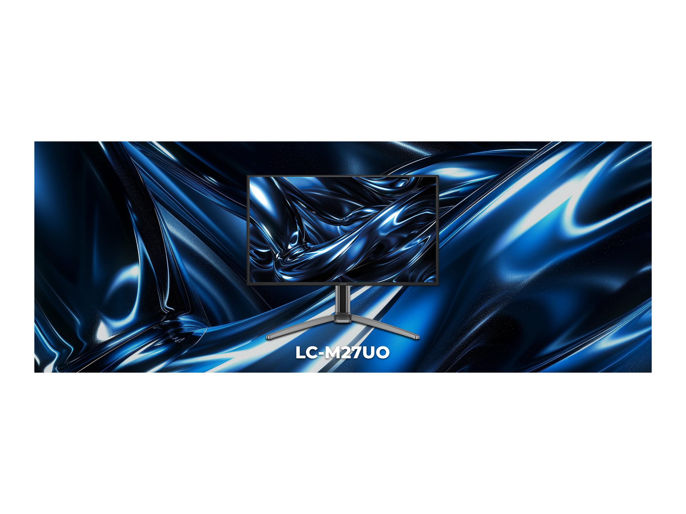LC Power LC-M27UO 26,5" 4K UHD QD-OLED 240 Hz Schwarz, Anthrazit