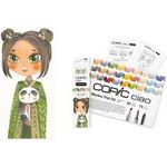 COPIC Ciao Natural Palette Starter Layoutmarker-Set farbsortiert 1,0 + 6,0 mm, 1 Set (220750209)