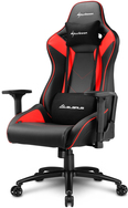 Sharkoon ELBRUS 3 Universal-Gamingstuhl Gepolsterter Sitz Schwarz - Rot (4044951027224)