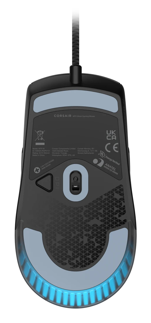 CORSAIR M75 Gaming Maus 8 Tasten USB Schwarz