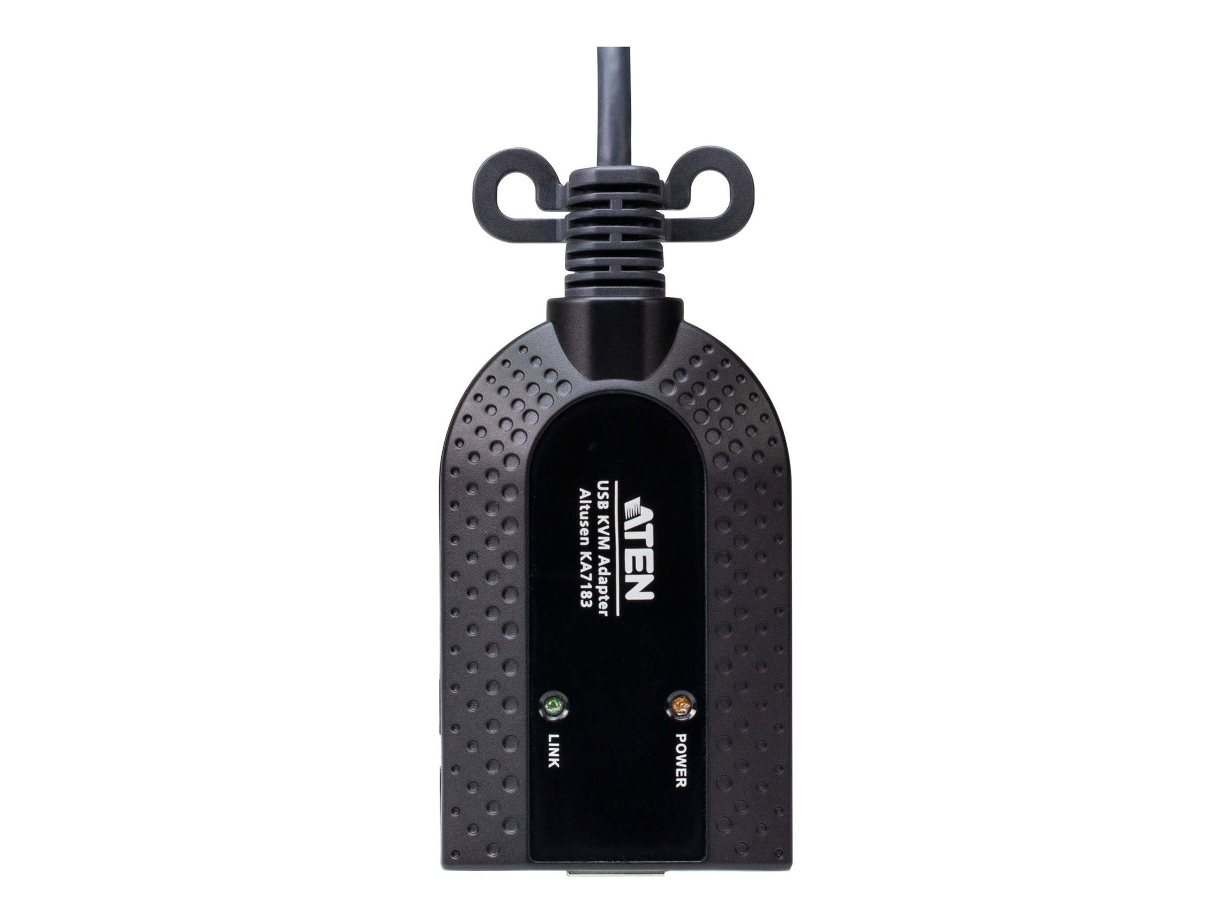ATEN KA7183 USB-C Virtual Media KVM Adapter Schwarz
