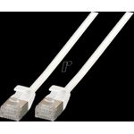 EFB-Elektronik RJ45 Patchkabel Cat.6A U/FTP TPE 4mm ultraflex weiß 5m Hersteller: EFB Elektronik (K5547WS.5)