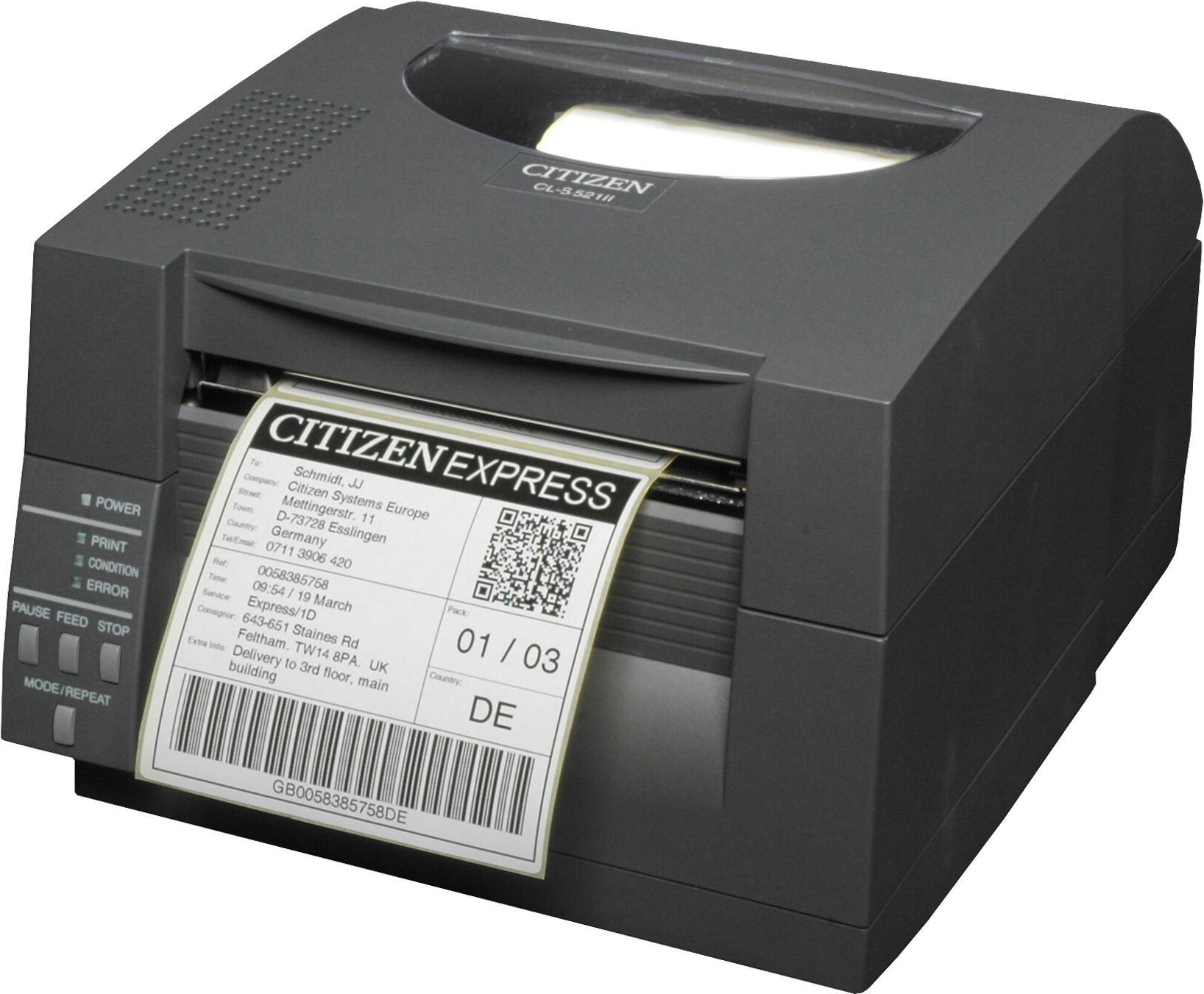 Citizen CL-S531II Etikettendrucker Direkt Wärme 300 x 300 DPI Verkabelt (CLS531IINEBXX)