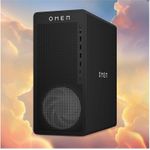 HP OMEN 16L Gaming Desktop TG03-0277ng PC (Ryzen 7 8700F/RTX5060 Ti 8GB GDDR7/SSD 1TB/32GB/WLAN/Windows 11 Home 64-bit) (BU8L4EA#ABD)