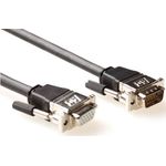 ACT 30 metre High Performance VGA extension cable male-female with metal hoods. Length: 30 m Vga metal hood hd15m/f 30.00m (AK9037)
