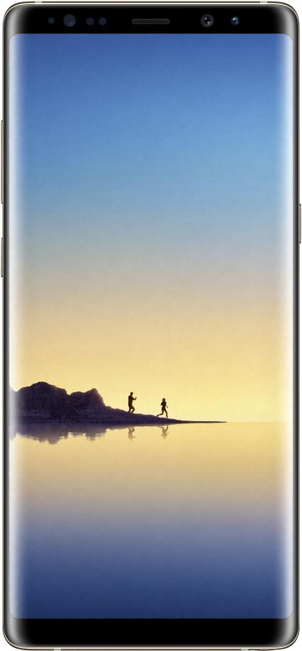 Samsung Galaxy Note8 64GB Maple Gold inkl. 64GB microSD [16,05cm (6.3") Quad HD+, Android 7.1.1, Octa-Core, 12MP] (SM-N950FDADGD+BUNDLE)