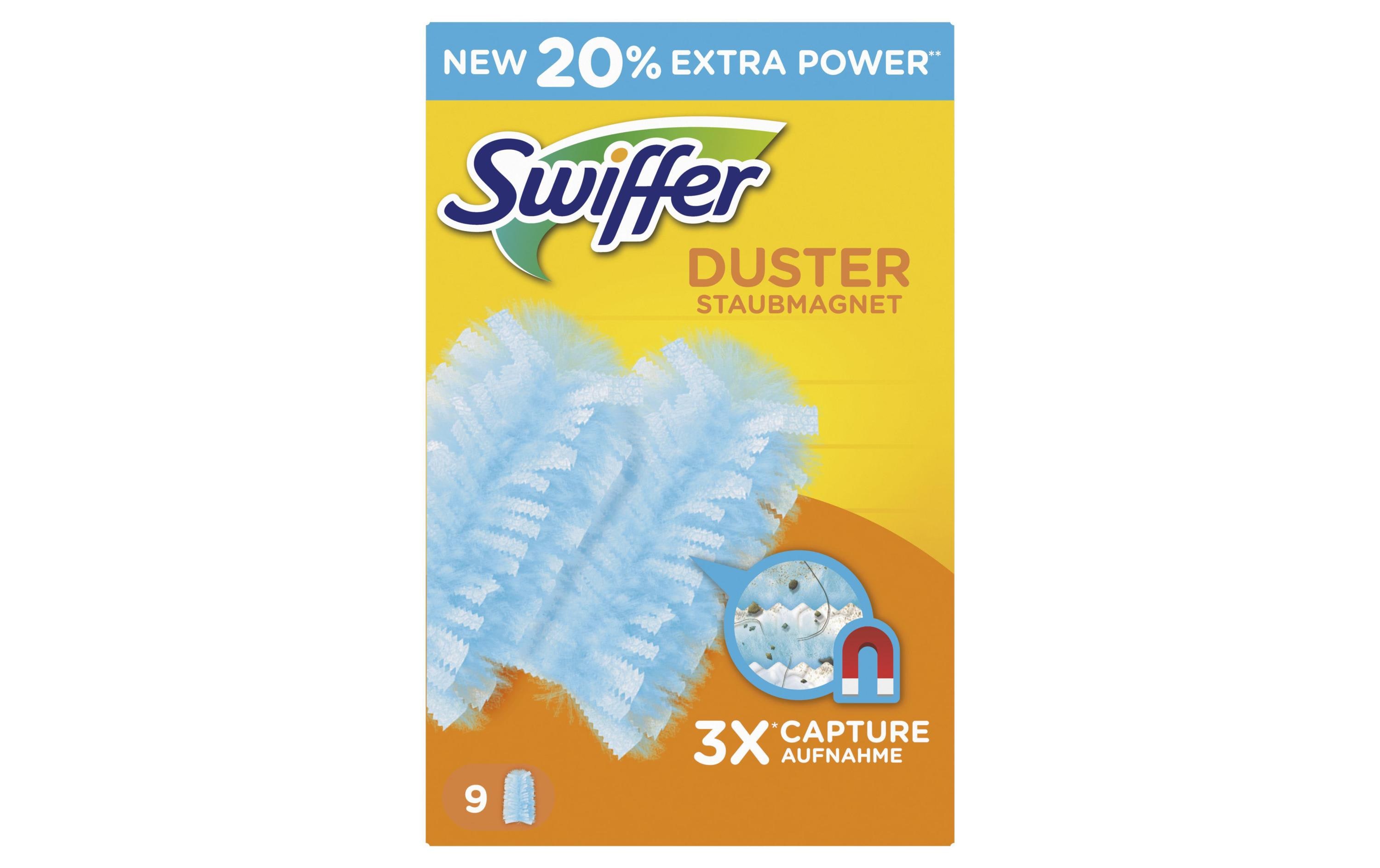 Swiffer Staubmagnet Staubtücher 9 Stück Blau