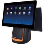 Sunmi T2s, 39,6cm (15.6"), KD, Android, schwarz, orange Kassensystem, Retail, Touchscreen, kapazitiv, 39,6cm (15.6"), Auflösung: 1920x1080 Pixel, Qualcomm Octa Core, 2,2GHz, RAM: 4GB, Flash: 64GB, USB (5x), RS232, Bluetooth, Ethernet, WLAN (802.11ac), Kassenladenanschluss, Audio, Micro SD-Slot, Kundendisplay (15" ), integrierter Bondrucker, Android (9.0), inkl.: Netzteil, Netzkabel (EU), Farbe: schwarz, orange (P01220050)