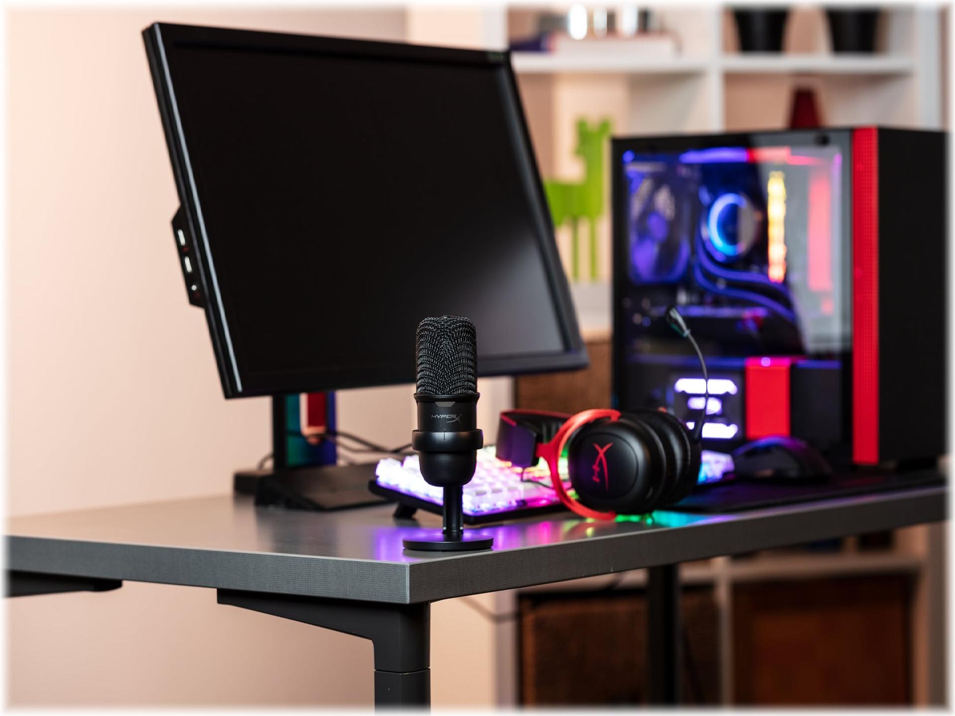 HyperX SoloCast USB-Mikrofon Schwarz