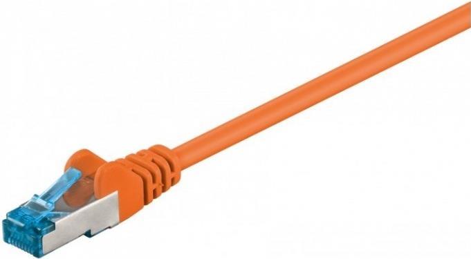 DSIT CAT 6a Netzwerkkabel LSOH - S/FTP - 50 Meter - Orange (DC-6A6-500)