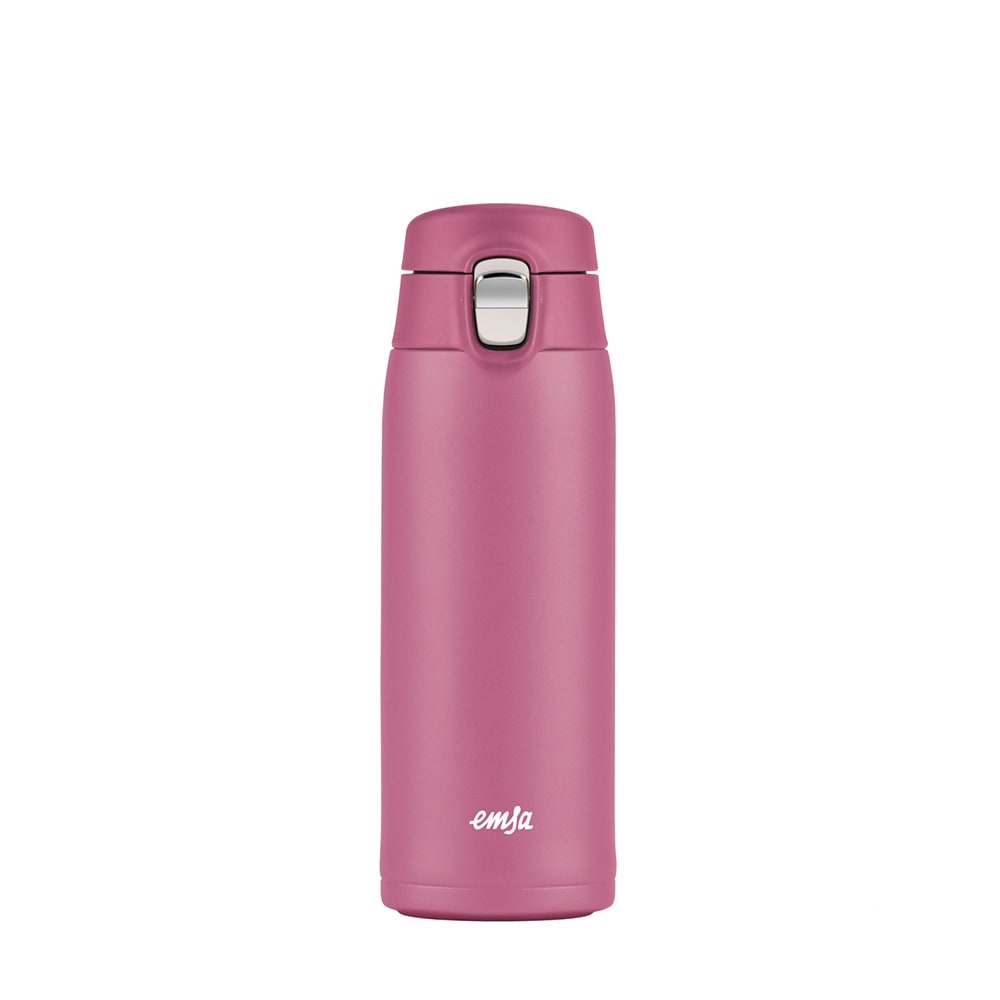 EMSA Isolier-Trinkflasche TRAVEL MUG LIGHT 400 ml altrosa
