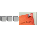 MAUL Neodym-Würfelmagnet, 10 mm, Haftkraft: 3,8 kg, silber Maße: (B)10 x (T)10 x (H)10 mm, hohe Haftkraft - 1 Stück (6184396)