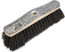 Peggy Perfect Besen "Arabica", aus Holz, Breite: 290 mm robuster Holzkörper, hochwertig bedruckt, Naturhaarborste, - 1 Stück (2120)