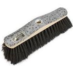 Peggy Perfect Besen "Arabica", aus Holz, Breite: 290 mm robuster Holzkörper, hochwertig bedruckt, Naturhaarborste, - 1 Stück (2120)