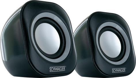 Schwaiger LS1000 013 Tragbarer Lautsprecher Tragbarer Stereo-Lautsprecher Schwarz 6 W (LS1000013)