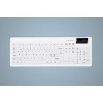 Cherry Active Key SEALED / USB / DE / BLACK/WHITE AK-C8200F serie medical Keyboard (AK-C8200F-UV-BW/GE)
