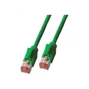 Hersteller: EFB Elektronik RJ45 Patchkabel S/FTP, Cat.6A, TM21, Leoni-Kerpen F6-90 S/F, 0,5m, grün Das in Europa gefertigte Cat.6A RJ45 Patchkabel gewährleistet sehr gute Eigenschaften für 10 Gigabit Ethernet Anwendungen. Zusammengesetzt ist das Patchkabel aus demCat.7 Rohkabel F6-90 S/F von Leoni-Kerpen und TM21 Steckern von Hirose.Querschnitt 4 x 2 x AWG27/7Montierte Knickschutztülle (K8210GN.0,50)