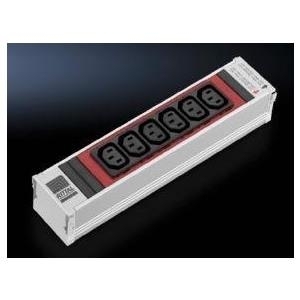 Rittal DK 7856.082 Innenraum 6AC outlet(s) Rot Verlängerungskabel (7856082)